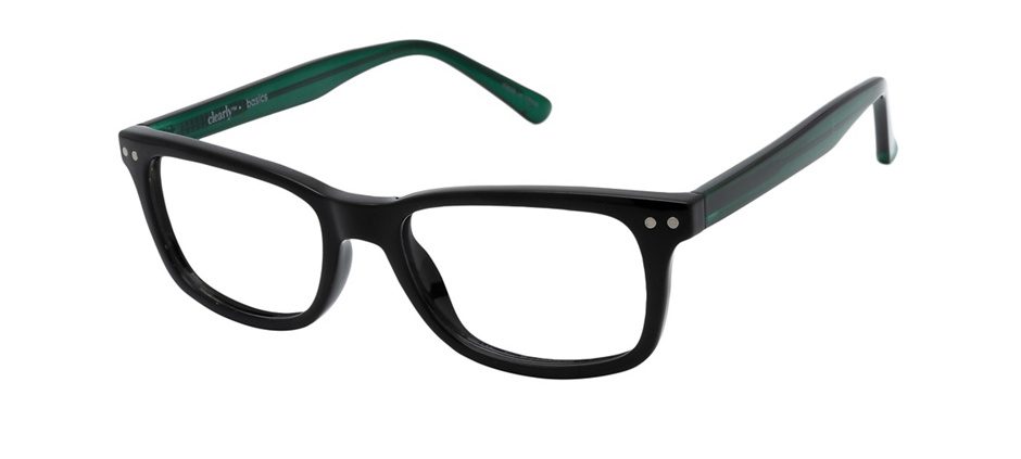 product image of Clearly Basics Almonte-47 Black and Green