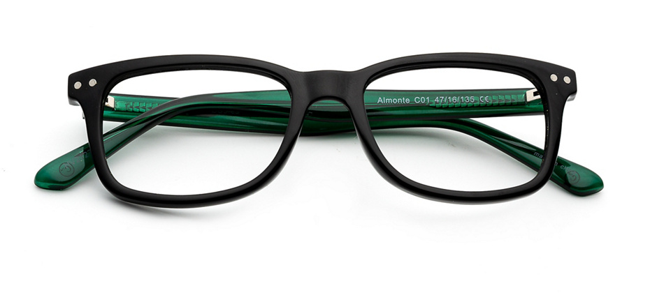 product image of Clearly Basics Almonte-47 Noir et vert