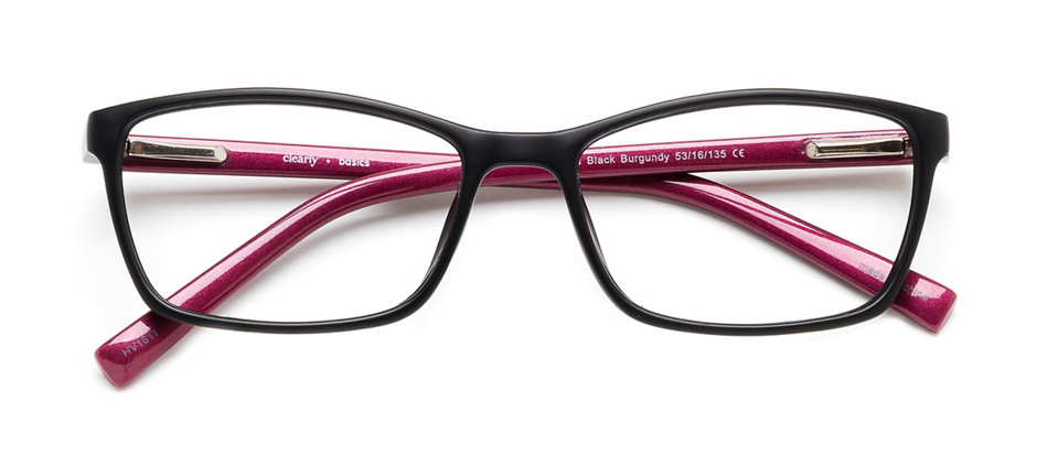 product image of Clearly Basics Carcross-53 Black Burgundy