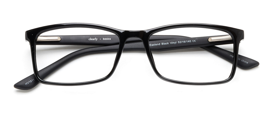 product image of Clearly Basics Eastend-52 Black Vinyl