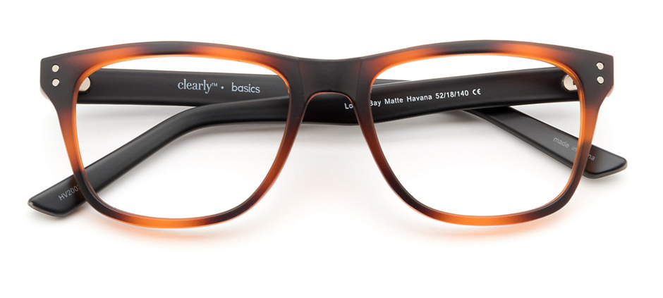 product image of Clearly Basics Lodge Bay-52 Matte Havana