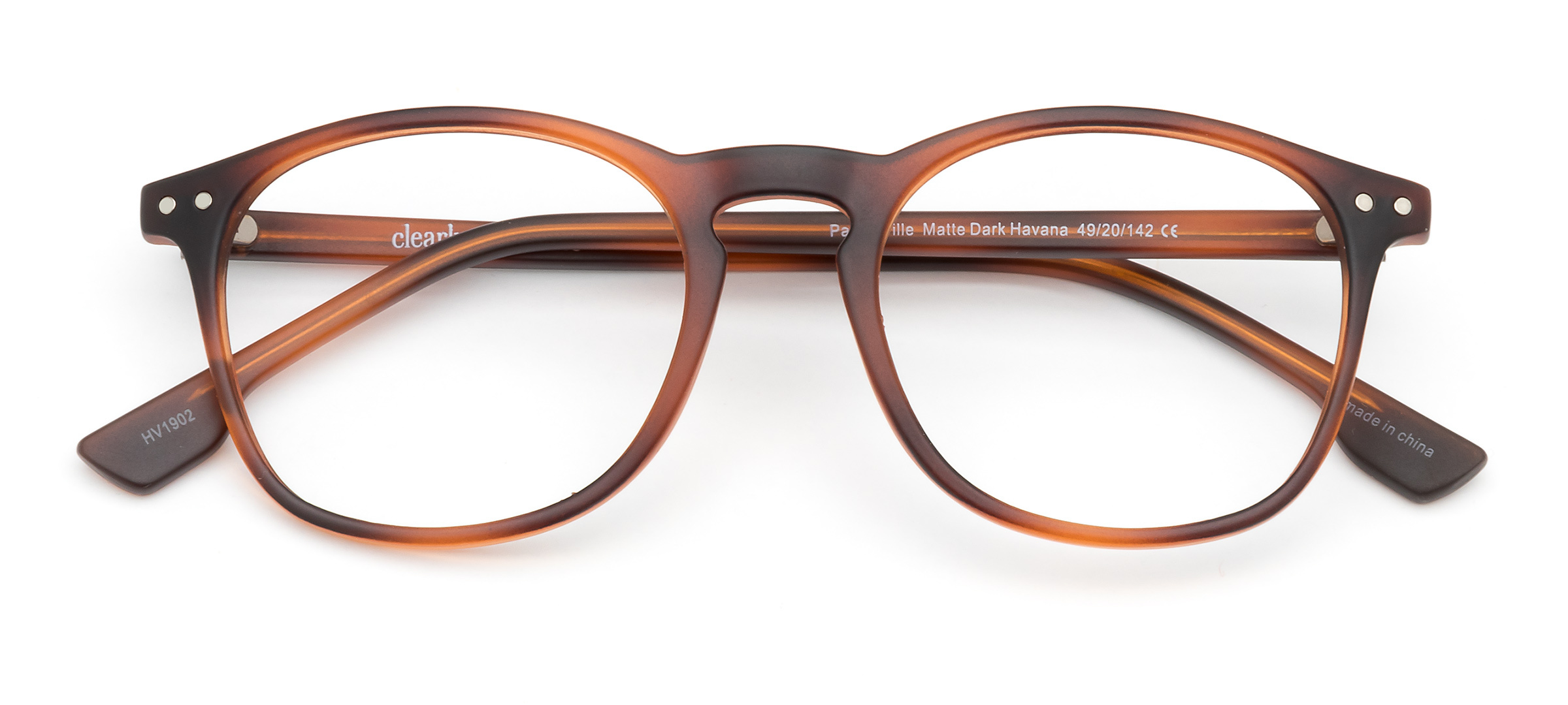 product image of Clearly Basics Paquetville-49 Matte Dark Havana