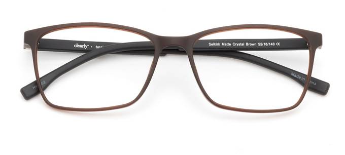 product image of Clearly Basics Selkirk-55 Matte Crystal Brown