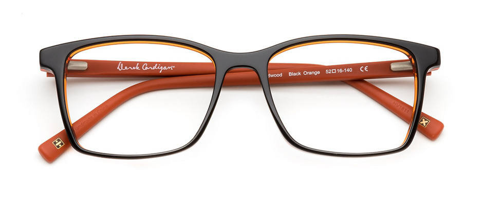 product image of Derek Cardigan Redwood-52 Orange noir