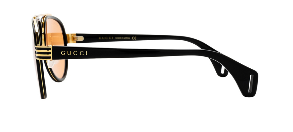product image of Gucci GG0447S-58 Black Gold