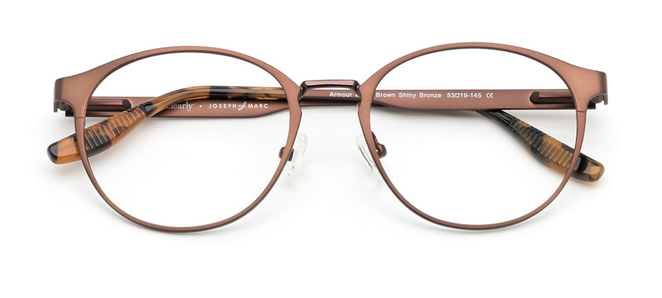 product image of Joseph Marc Armour-53 Matte Brown Shiny Bronze