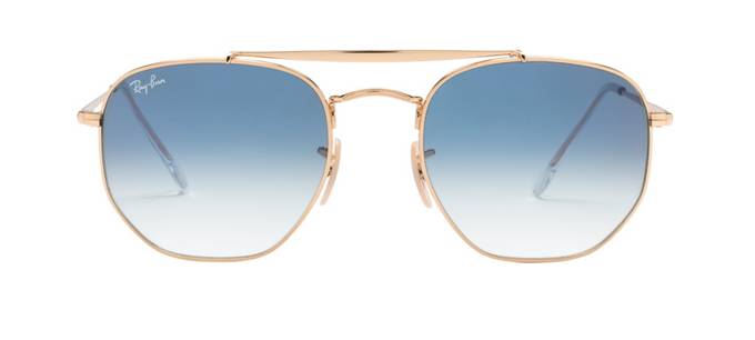 product image of Ray-Ban Marshal Gold Light Blue Gradient
