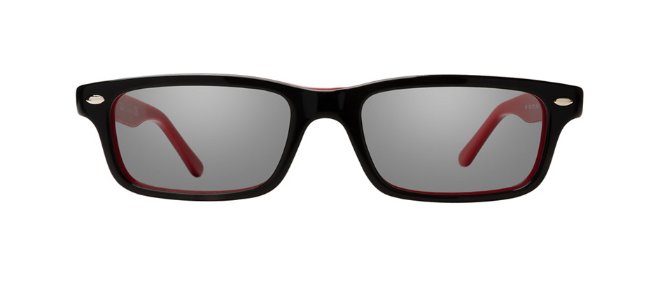 product image of Ray-Ban Junior RB1535-48 Black on Red