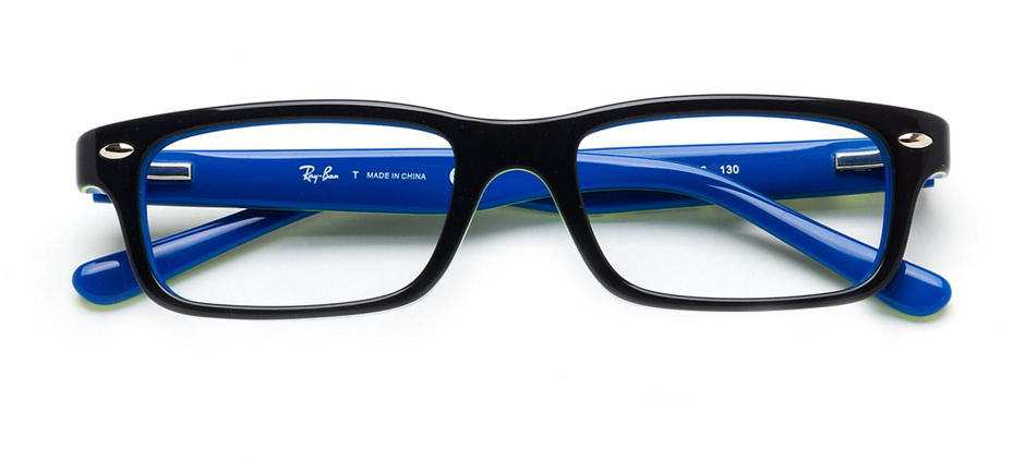 product image of Ray-Ban Junior RB1535-48 Dark Grey on Blue