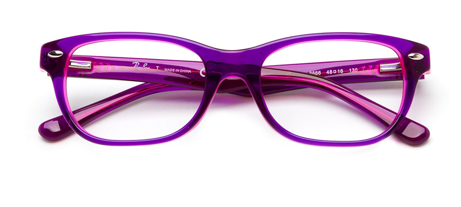 product image of Ray-Ban Junior RB1555-48 Violet on Fuchsia Fluorescent