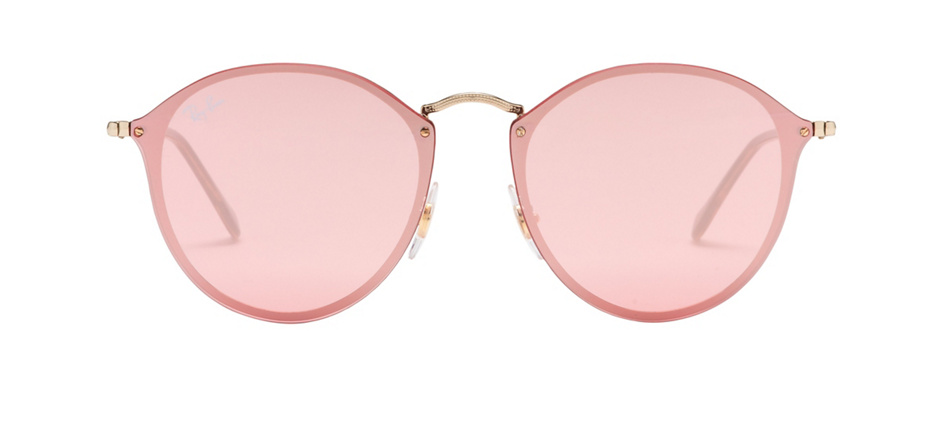 product image of Ray-Ban Blaze Round Gold Pink Mirror