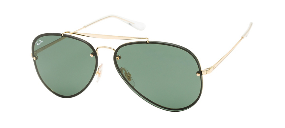 product image of Ray-Ban Blaze Aviator Gold Green Classic