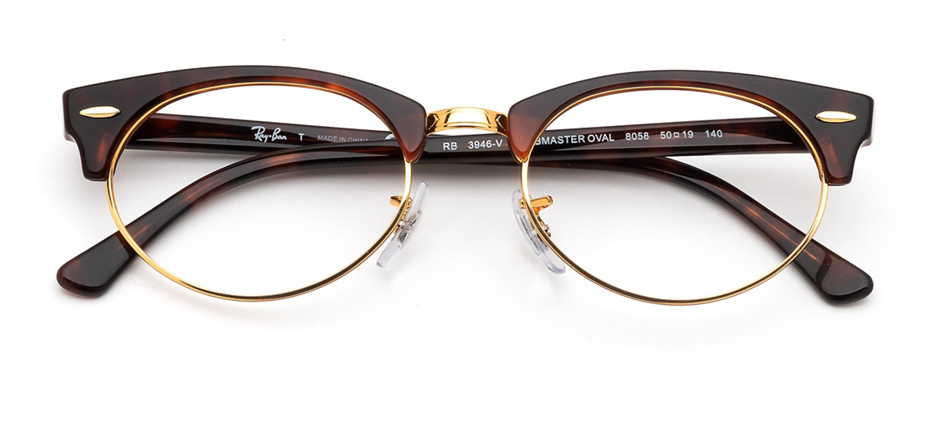 product image of Ray-Ban Clubmaster Oval Tortoise
