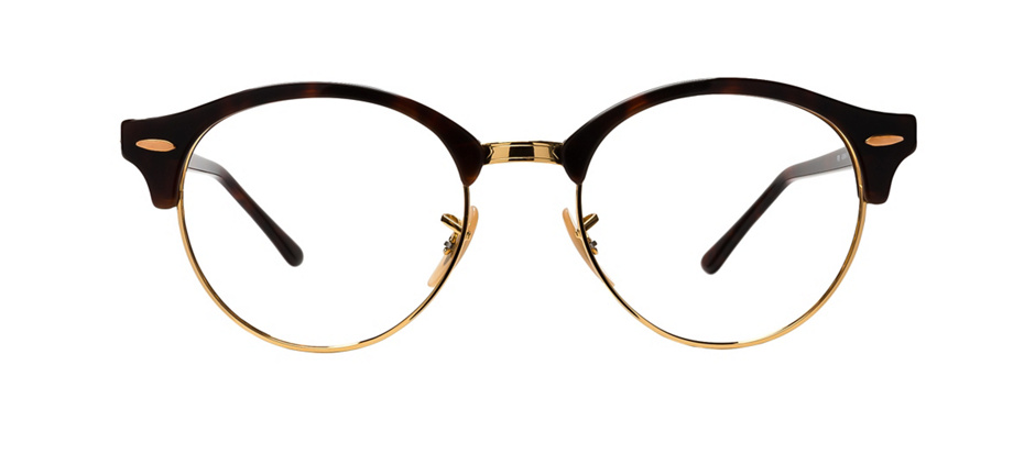 product image of Ray-Ban Clubround Écailles brunes