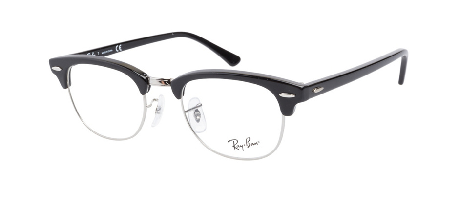 product image of Ray-Ban Clubmaster Noir brillant