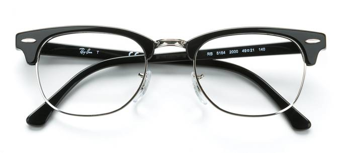product image of Ray-Ban Clubmaster Noir brillant