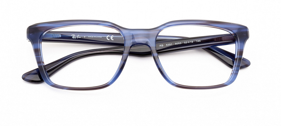 product image of Ray-Ban RX5391-53 Striped Blue