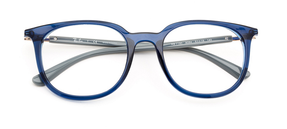 product image of Ray-Ban RX7190-51 Transparent Blue