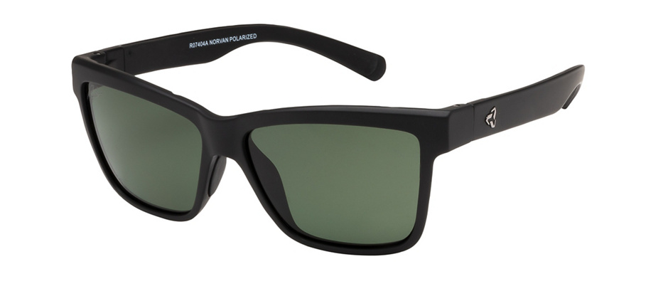 product image of Ryders Norvan Matte Black Polarized Green