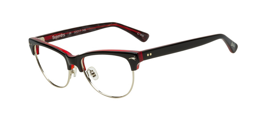 product image of Superdry Grace-52 Black Imperial Red
