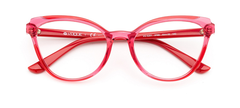 product image of Vogue VO5291-53 Transparent Red
